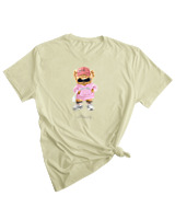 T-Shirt Woman Fashion Γυναικείο - OutGoing - Color Thumbnail SAGE GREEN