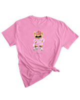T-Shirt Woman Fashion Γυναικείο - OutGoing - Color Thumbnail PINK
