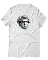 T-Shirt Αντρικό - Overthinker - Color Thumbnail Άσπρο