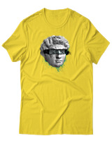 T-Shirt Αντρικό - Overthinker - Color Thumbnail Χρυσό Κίτρινο