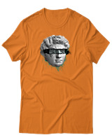 T-Shirt Αντρικό - Overthinker - Color Thumbnail Πορτοκαλί