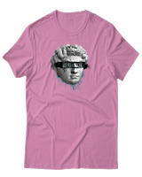 T-Shirt Αντρικό - Overthinker - Color Thumbnail Ροζ