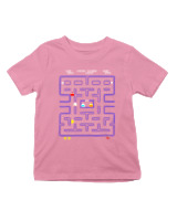 T-Shirt  Παιδικό - Pac Man - Color Thumbnail Ροζ