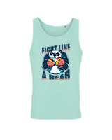 Αμάνικο Μπλουζάκι Αντρικό - Panda Boxing - Color Thumbnail Arctic Blue