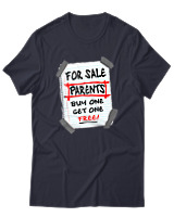 T-Shirt Unisex - Parents For Sale - Color Thumbnail Σκούρο Μπλε