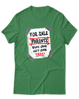 T-Shirt Unisex - Parents For Sale - Color Thumbnail Πράσινο