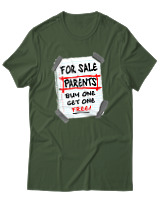 T-Shirt Unisex - Parents For Sale - Color Thumbnail Κυπαρισσί