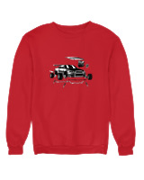 Φούτερ χωρίς κουκούλα Γυναικείο - Parts Of A Car - Color Thumbnail Κόκκινο