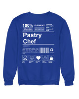 Φούτερ χωρίς κουκούλα - Pastry Chef - Color Thumbnail Μπλε Ρουά