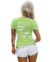 T-Shirt Στενή Γραμμή - Pastry Chef - Color Thumbnail Λαχανί