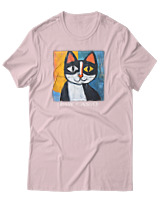 T-Shirt Αντρικό - Paw Casso - Color Thumbnail Απαλό Ροζ