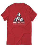 T-Shirt Αντρικό - Perspective - Color Thumbnail Κόκκινο