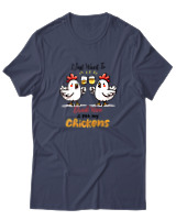 T-Shirt Αντρικό - Pet My Chickens - Color Thumbnail Μπλε Γκρι