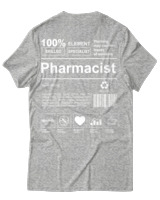 T-Shirt Unisex - Pharmacist - Color Thumbnail Γκρί Μελανζέ