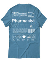 T-Shirt Unisex - Pharmacist - Color Thumbnail Τυρκουάζ