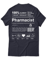 T-Shirt Unisex - Pharmacist - Color Thumbnail Σκούρο Μπλέ