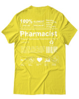 T-Shirt Unisex - Pharmacist - Color Thumbnail Κίτρινο
