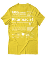 T-Shirt Unisex - Pharmacist - Color Thumbnail Κίτρινο Χρυσό