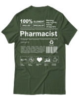T-Shirt Unisex - Pharmacist - Color Thumbnail Κυπαρισσί