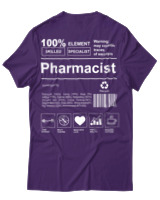 T-Shirt Unisex - Pharmacist - Color Thumbnail Μώβ