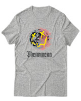 T-Shirt Αντρικό - Phenomena - Color Thumbnail Γκρι Μελανζέ