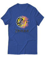 T-Shirt Αντρικό - Phenomena - Color Thumbnail Μπλε Ρουά