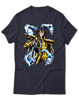 T-Shirt Unisex - Phoenix Ikki - Color Thumbnail Σκούρο Μπλε