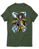 T-Shirt Unisex - Phoenix Ikki - Color Thumbnail Κυπαρισσί