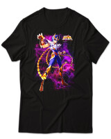 T-Shirt Unisex - Phoenix Ikki - Color Thumbnail Μαύρο