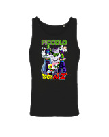 Αμάνικο Μπλουζάκι Αντρικό - Piccolo - Color Thumbnail Μαύρο