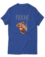 T-Shirt Αντρικό - Pick Me - Color Thumbnail Μπλε Ρουά