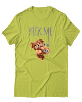 T-Shirt Αντρικό - Pick Me - Color Thumbnail Λαχανί