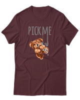 T-Shirt Αντρικό - Pick Me - Color Thumbnail Μπορντό