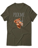 T-Shirt Αντρικό - Pick Me - Color Thumbnail Χακί