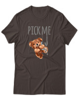 T-Shirt Αντρικό - Pick Me - Color Thumbnail Καφέ