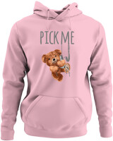 Φούτερ με κουκούλα - Pick Me - Color Thumbnail Pink