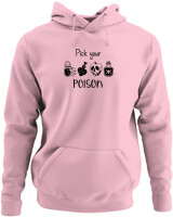 Φούτερ με κουκούλα - Pick Your Poison - Color Thumbnail Pink
