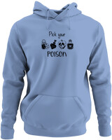 Φούτερ με κουκούλα - Pick Your Poison - Color Thumbnail Blue Carolina