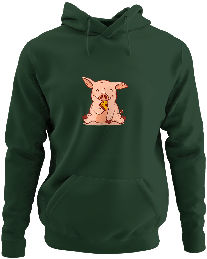 Pig Eating Pizza - Image 0