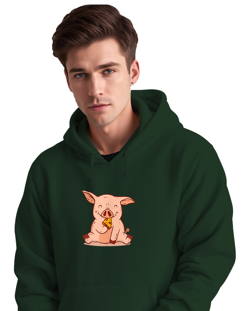 Pig Eating Pizza - Image 2