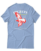 T-Shirt Αντρικό - Pigeon - Color Thumbnail Γαλάζιο
