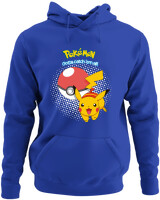 Φούτερ με κουκούλα - Pikachu Ball - Color Thumbnail Μπλε Ρουά