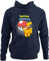 Φούτερ με κουκούλα - Pikachu Ball - Color Thumbnail Navy Blue