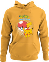 Φούτερ με κουκούλα - Pikachu Ball - Color Thumbnail Κίτρινο Χρυσό