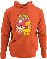 Φούτερ με κουκούλα - Pikachu Ball - Color Thumbnail Orange
