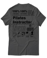T-Shirt Αντρικό - Pilates Instructor - Color Thumbnail Ανθρακί