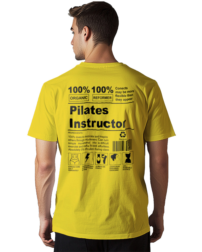 T-Shirt Αντρικό - Pilates Instructor - Image 1
