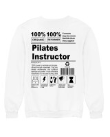 Φούτερ χωρίς κουκούλα - Pilates Instructor - Color Thumbnail 'Ασπρο