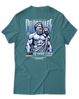 T-Shirt Αντρικό - Pilgrimage Of Hope - Color Thumbnail Μπλε Πράσινο