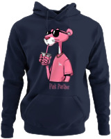 Φούτερ με κουκούλα - Pink Panther - Color Thumbnail Navy Blue